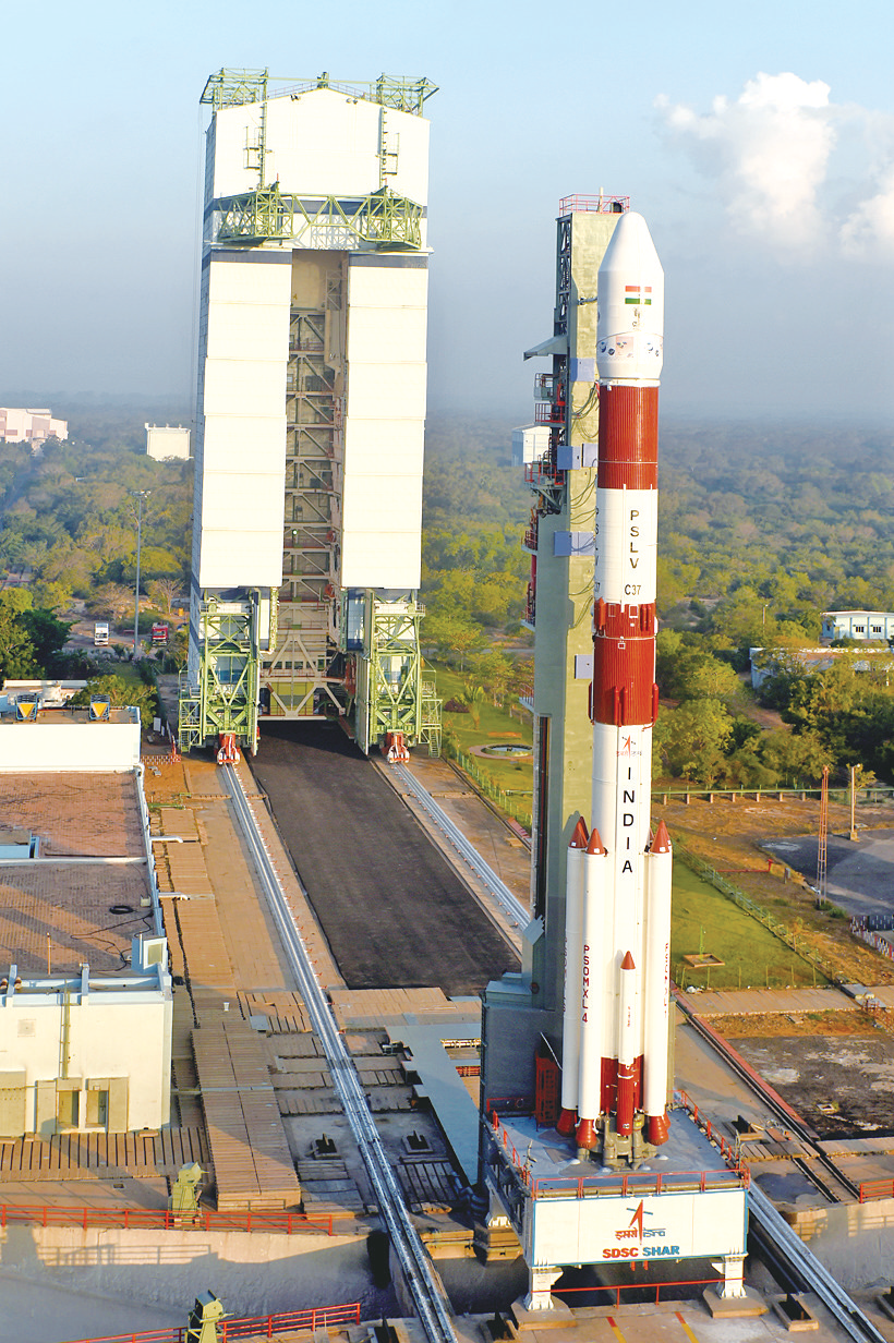 印度航天新雄心：每月发射两次 曾创一箭104星