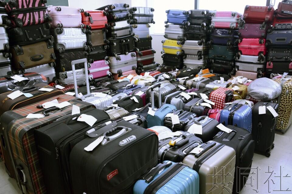 被遗弃的行李箱日益增多令人头疼 日本机场计