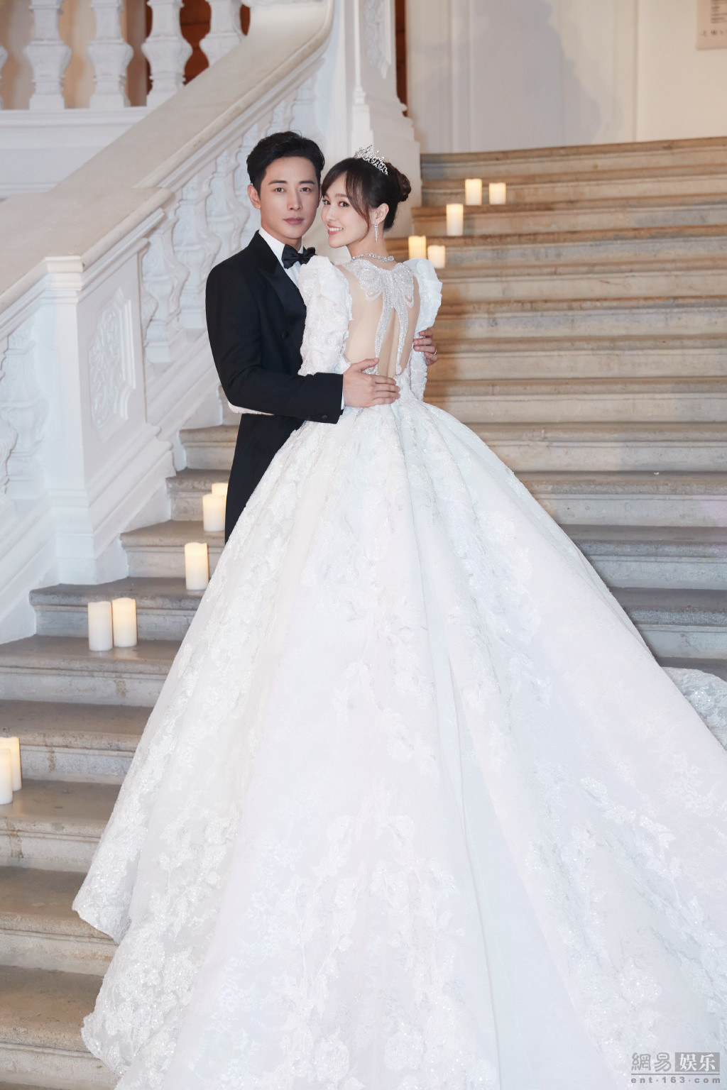 Taiwanese star Michelle Chen and China actor Chen Xiao’s wedding at ...