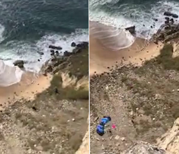 葡萄牙跳伞爱好者因降落伞未能打开从百米高空坠亡