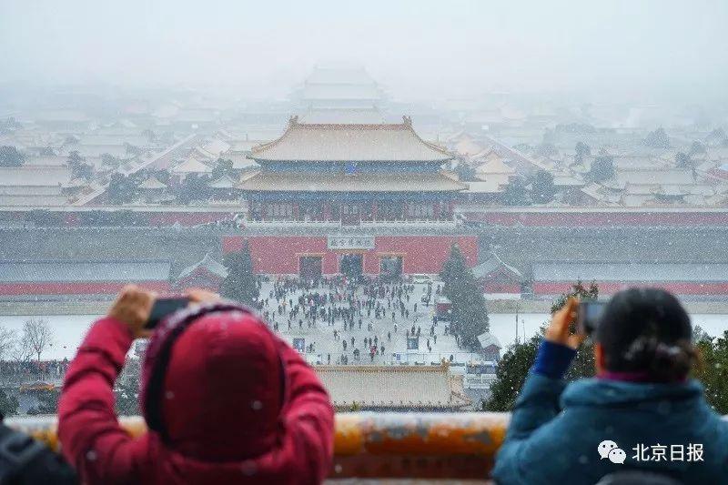北京终于下了场像样的雪!来听听故宫落雪的声