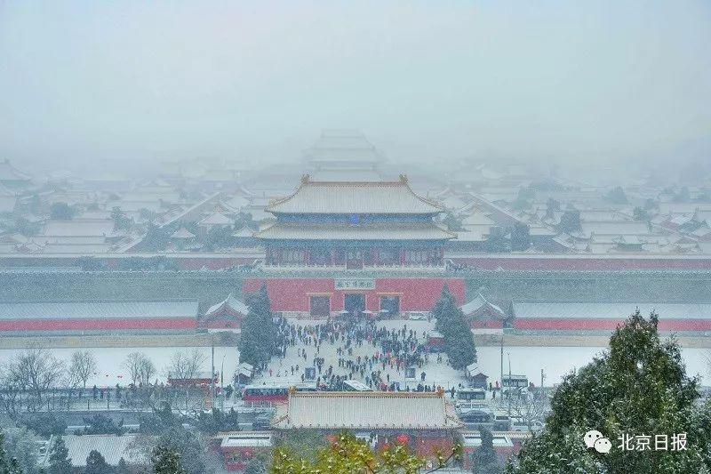 北京终于下了场像样的雪!来听听故宫落雪的声