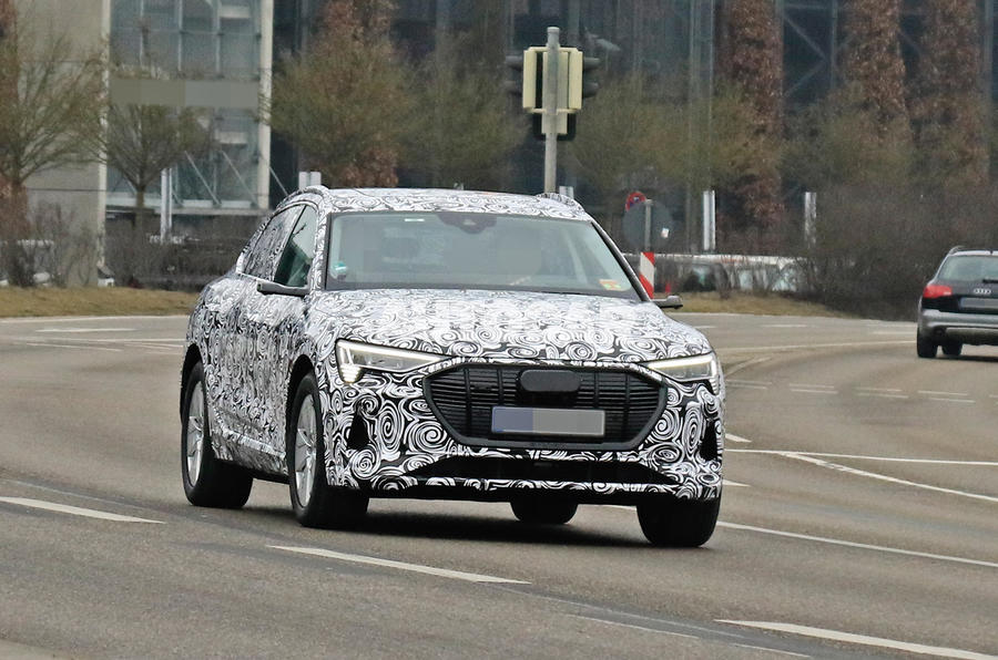 奥迪e-tron Sportback谍照首曝 溜背设计更具动感