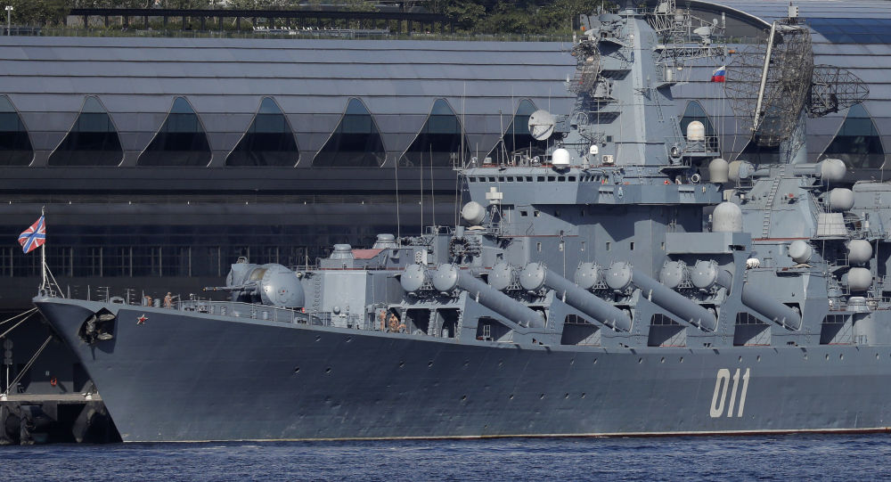 俄军舰启程参加中俄海上军演 派出瓦良格号