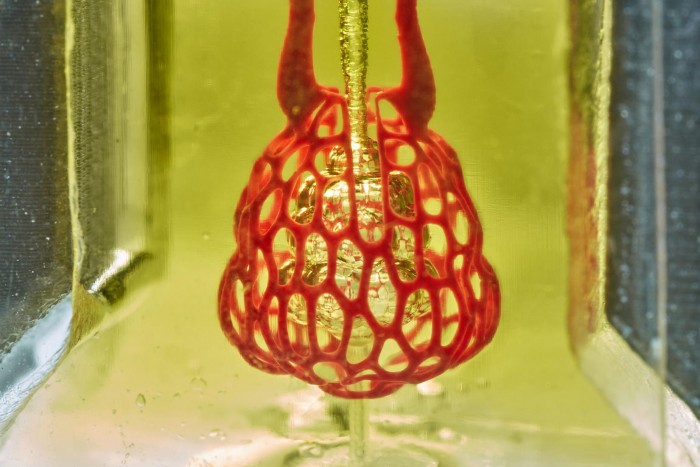 科学家展示模仿肺部的3D打印气囊