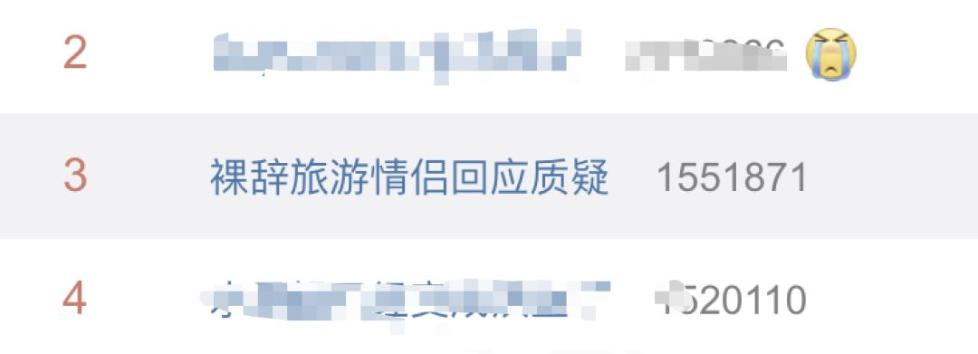 杭州3年2次裸辞旅游情侣遭质疑 他的最新回应上热搜！