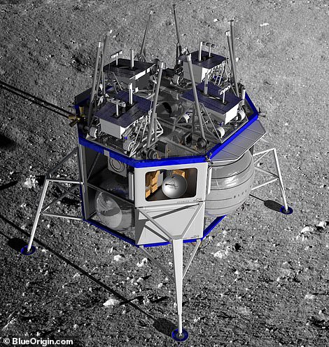 贝佐斯蓝色起源发布登月计划：2024年重返月球