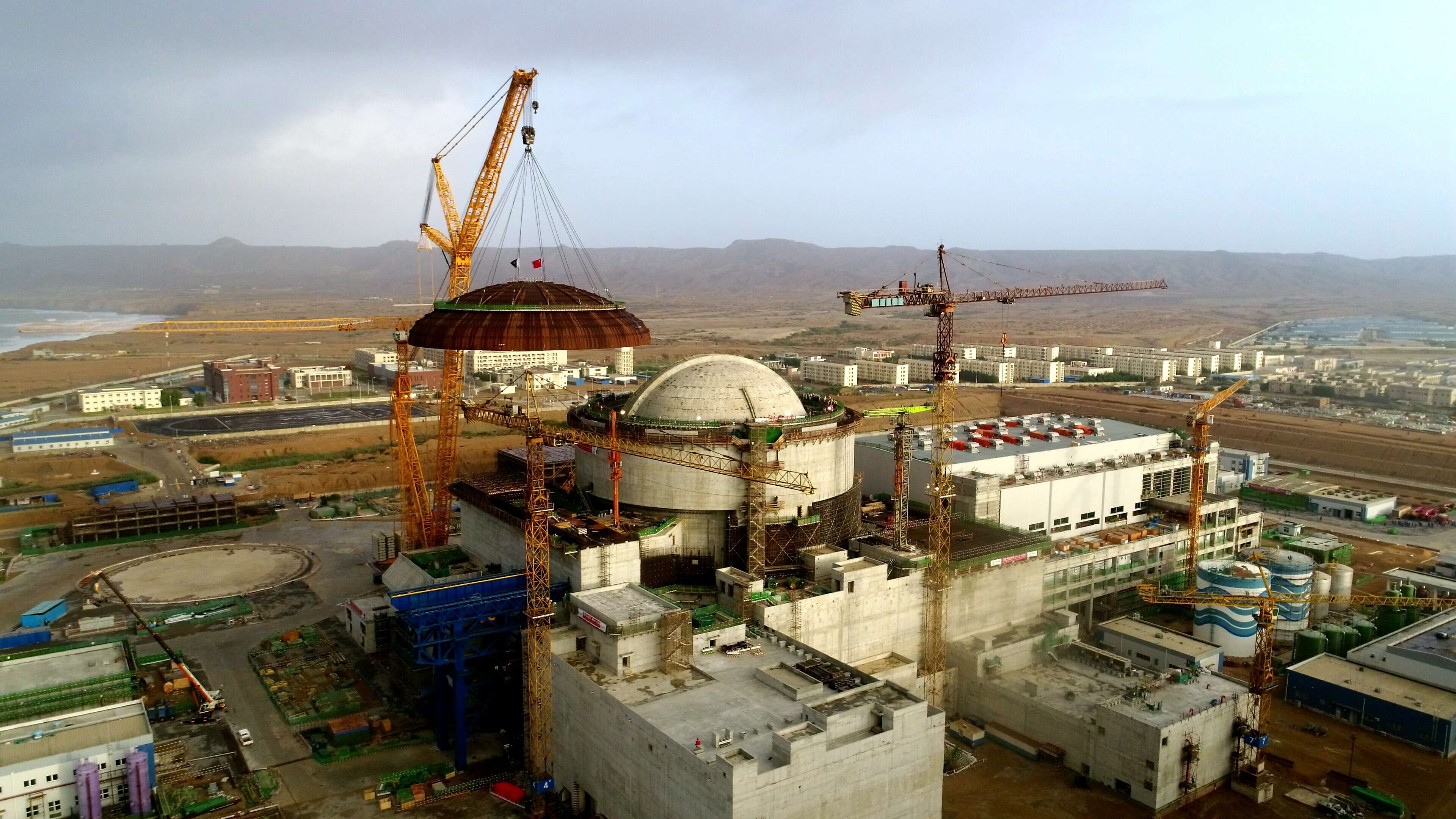 今天，“华龙一号”核电项目在巴基斯坦取得重大进展！
