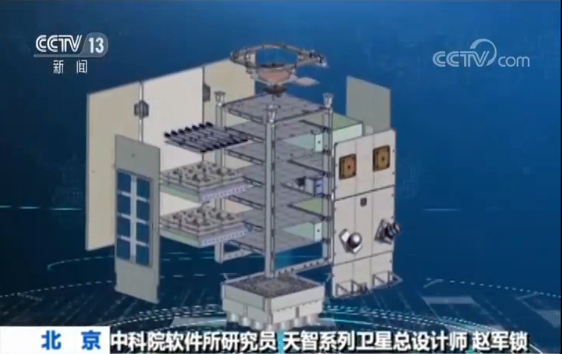 中国首颗软件定义卫星天智一号完成多项在轨试验