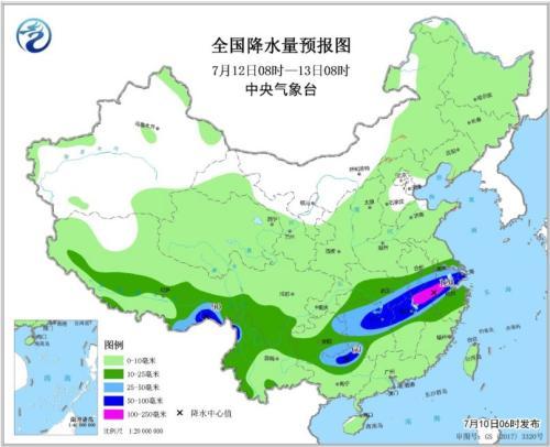 南方降水有所减弱 华北黄淮东北地区多雷阵雨天气