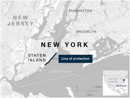 美国又要建一堵“墙”，这次是为了保护纽约