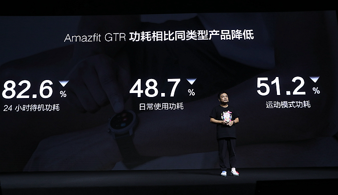 华米科技发布全新系列手表Amazfit GTR