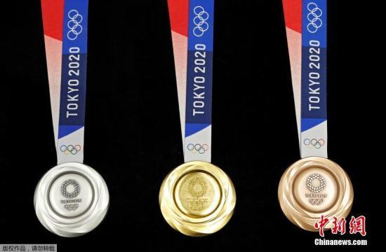 东京奥运会奖牌亮相 金银牌均创夏季奥运重量之最