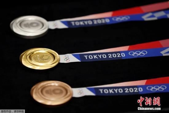 东京奥运会奖牌亮相 金银牌均创夏季奥运重量之最