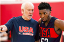 美国男篮公布新17人大名单 波波寄厚望于米切尔