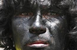 菲律宾煤炭恶魔集体抗议图片