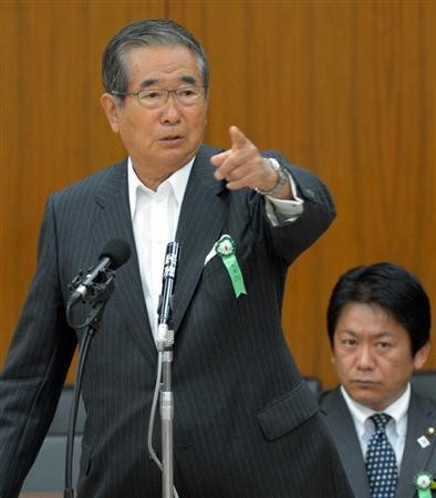 日本右翼分子,东京都知事石原慎太郎6月11日宣称,中方将钓鱼岛视为