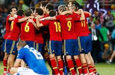 欧洲杯西班牙大胜夺冠
