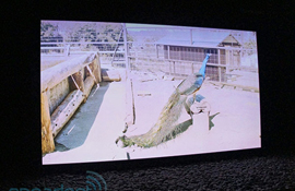 松下展出145寸8K超高清、103寸裸眼3D面板