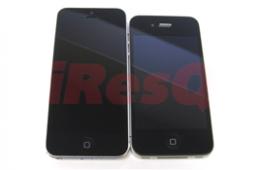 iPhone 5与4S高清近照厚度对比 5比4S薄了18%