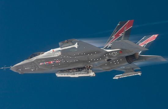 F-35“俊俏”的外形“迷倒”不少人