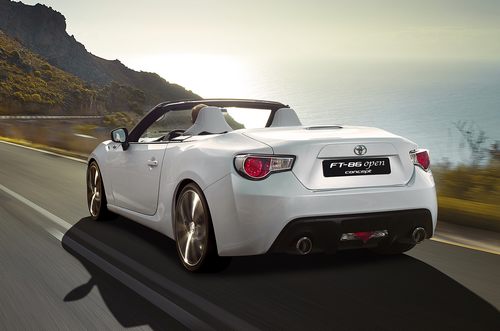 丰田ft-86 open敞篷概念车日内瓦发布
