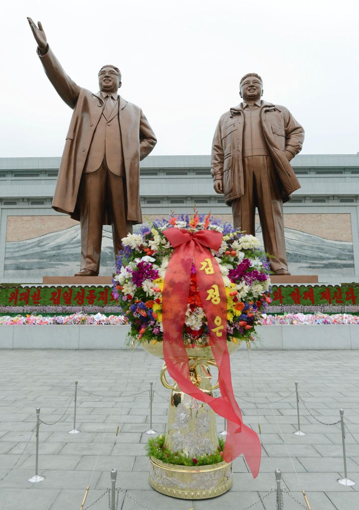 朝鲜纪念"太阳节" 日媒称平壤市内无紧张气氛