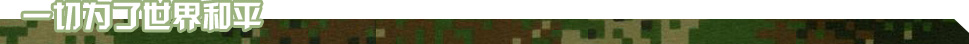 一切都是为了和平