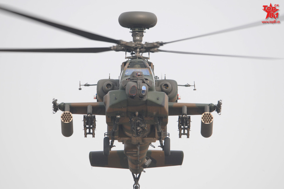 日本ah-64dj攻击直升机凶猛照(1/5)