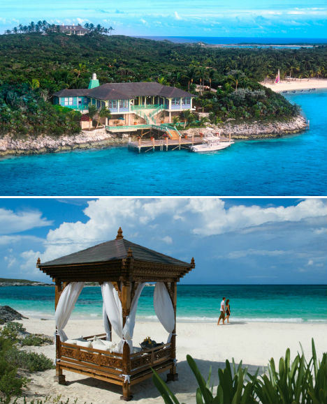 不是每个人都可以在加勒比海域租下一座私人岛屿或者在马尔代夫预定一