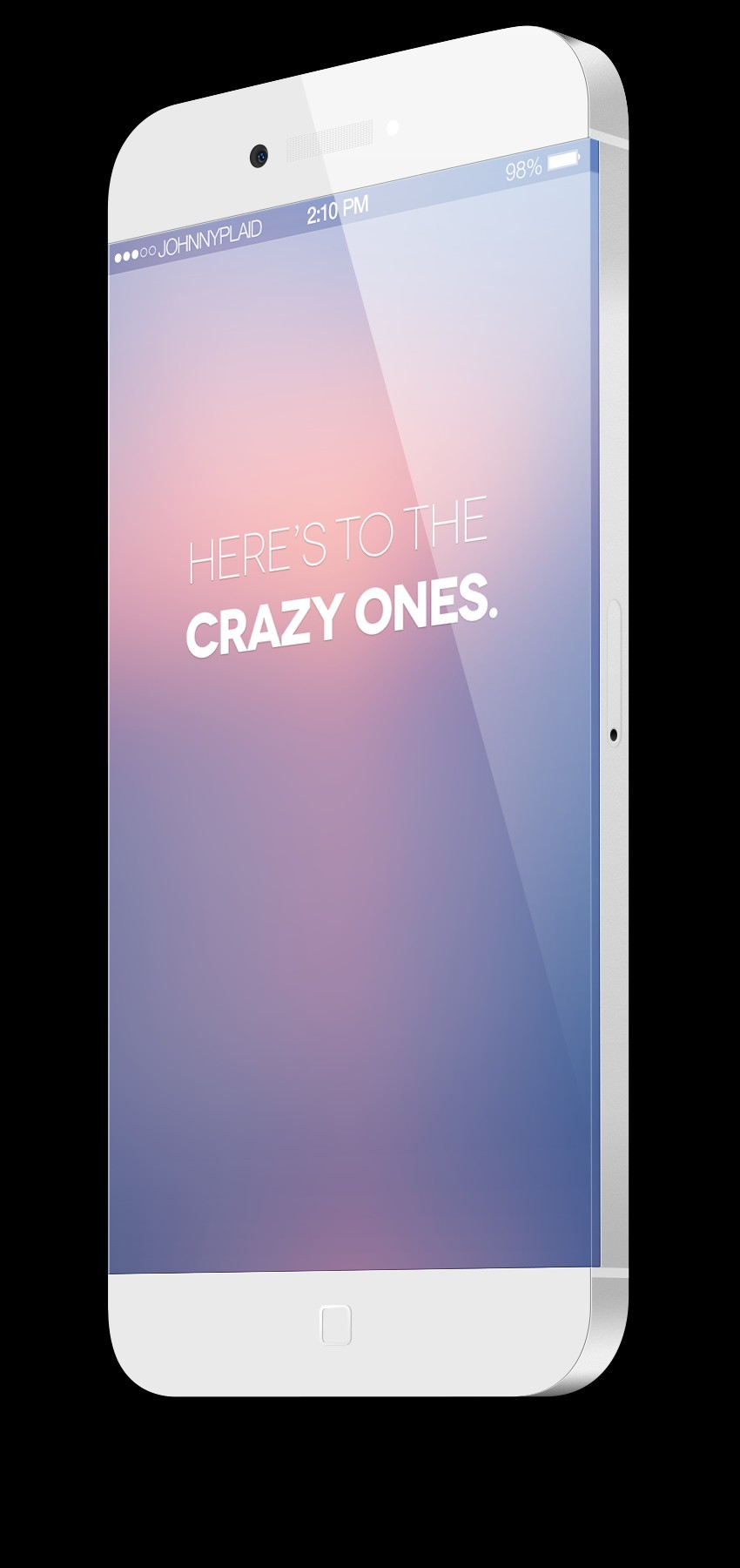 iphone6设计新概念颠覆性无边框屏幕惊艳众人