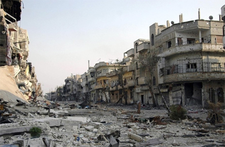 战争让叙利亚已经成为了一片废墟