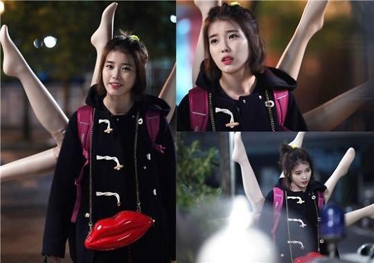 曝《漂亮男人》iu剧照 造型清纯散发可爱魅力