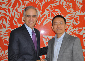 中国公共外交协会秘书长拜会墨西哥驻华大使