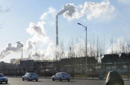 呼和浩特一味精厂白烟蔽日 臭味弥漫图片