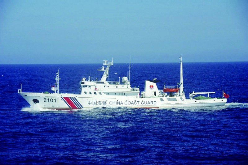 &nbsp;资料图:中国海警2101船