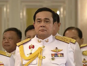 巴育正式出任泰国临时总理