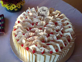 习近平主席为莫迪定制了全素的生日蛋糕