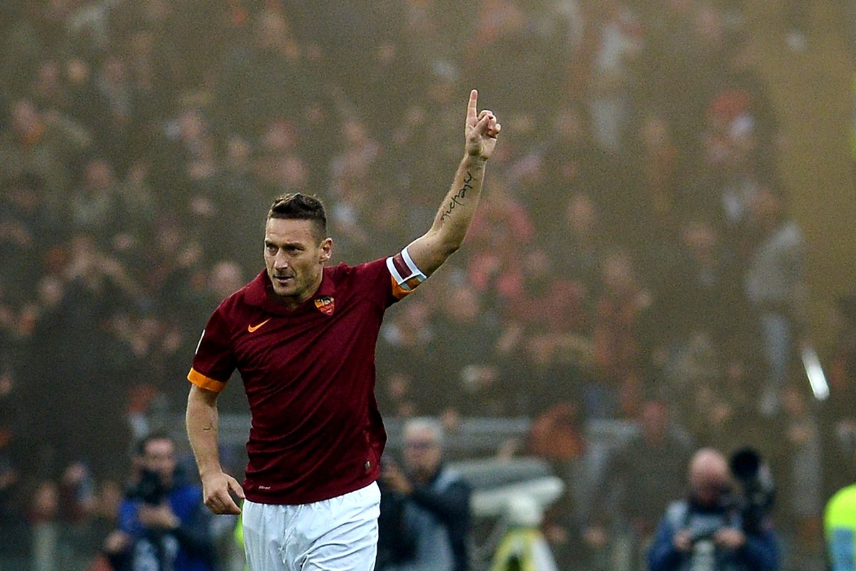 罗马2-2拉齐奥 托蒂梅开二度玩自拍