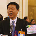 杨传堂、李立国等部委负责人在人民大会堂接受采访