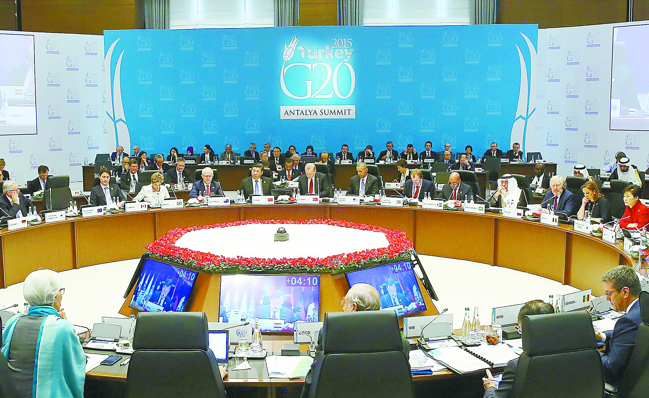 习近平宣布杭州明年办G20 为世界经济点亮希望