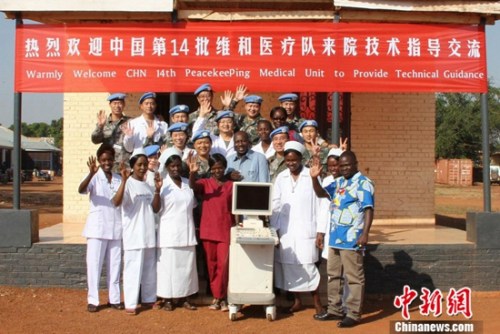 南苏丹医院院长：中国到非洲维和是为非洲人民服务