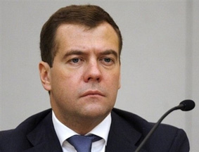 俄总理梅德韦杰夫将正式访问中国