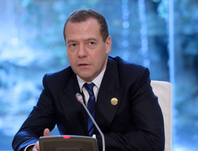 梅德韦杰夫与中俄IT公司代表会谈