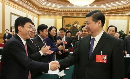 习近平参加黑龙江代表团审议