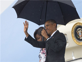 奥巴马抵达古巴开启历史性访问