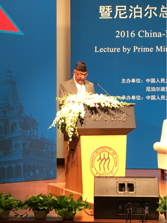尼泊尔总理：无论挑战时期还是和平时期 中尼都是友好邻邦