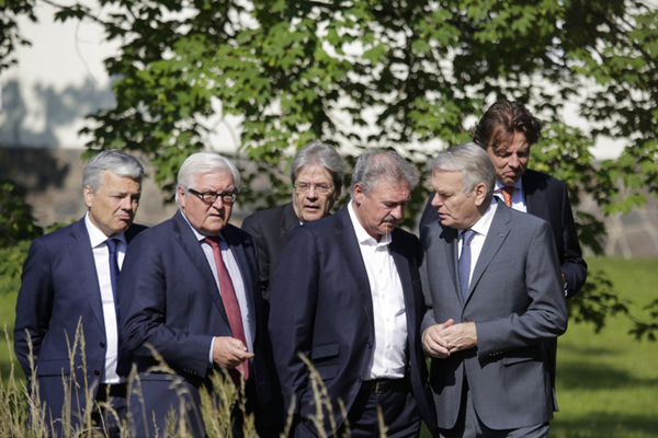 欧盟创始成员国外长在柏林会晤 就英国脱欧交换意见