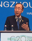  潘基文：中国邀请发展中国家参与G20峰会具有远见