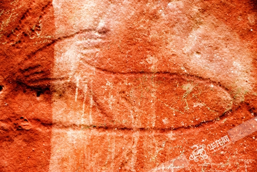重庆江津四面山灰千岩壁画 年代久远或可追溯到汉唐以前